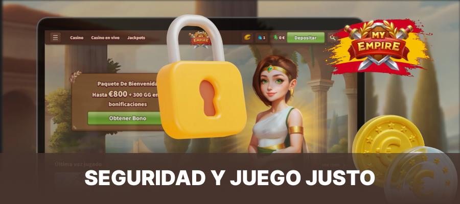 My Empire Casino garantiza la seguridad y el juego limpio