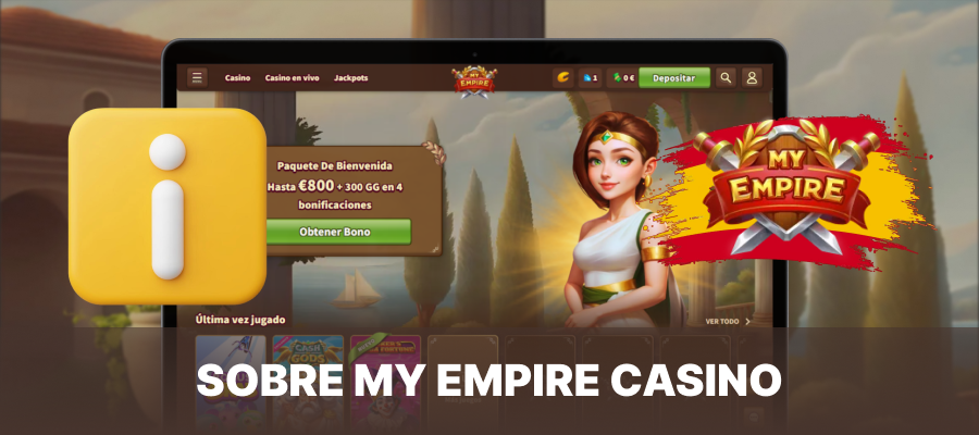 My Empire Casino es una plataforma de juegos diseñada para jugadores españoles