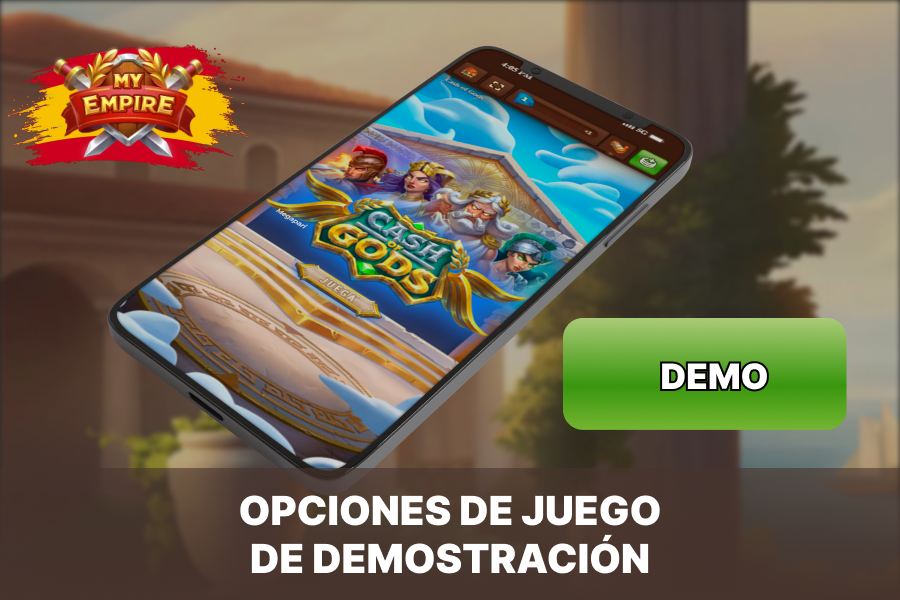 La función de juego de demostración la ofrece mi aplicación Empire Casino
