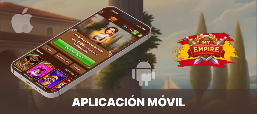 La aplicación móvil de Empire Casino está disponible para jugadores españoles