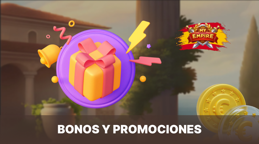 Promociones y bonos disponibles en My Empire Casino