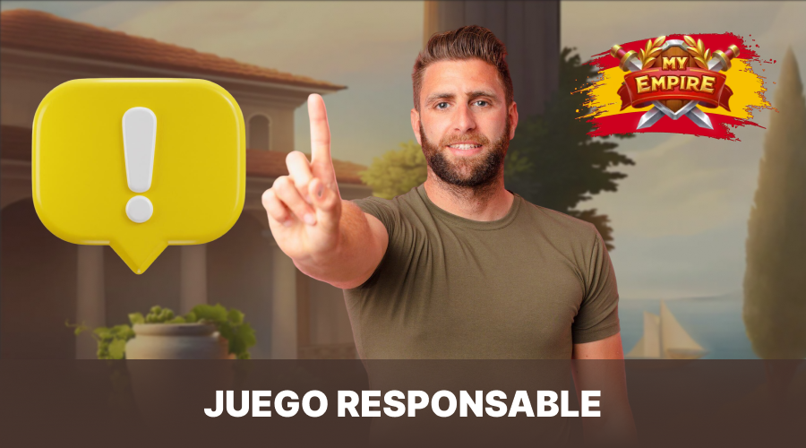 My Empire Casino se compromete a promover el juego responsable